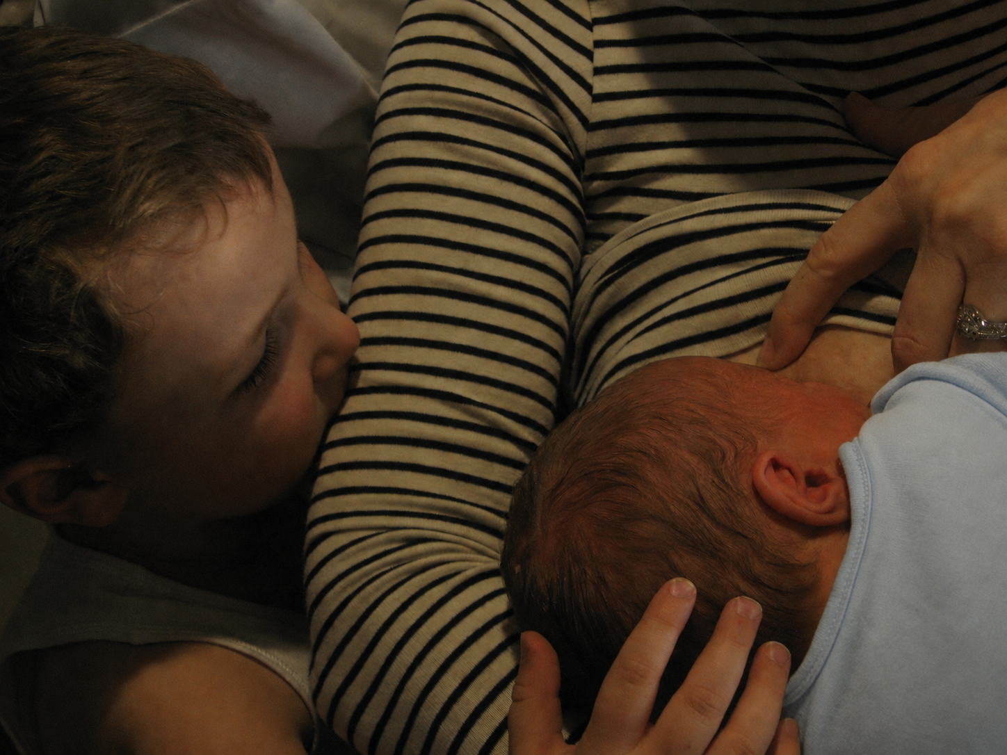 Brothers meet for the first time